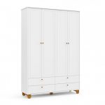 ROUPEIRO 4 PORTAS ZUPY ECO WOOD
