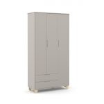 ROUPEIRO 3 PORTAS ZUPY CLEAN NATURAL