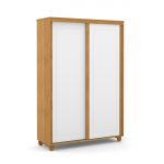 ROUPEIRO 2 PORTAS DE CORRER ZUPY ECO WOOD